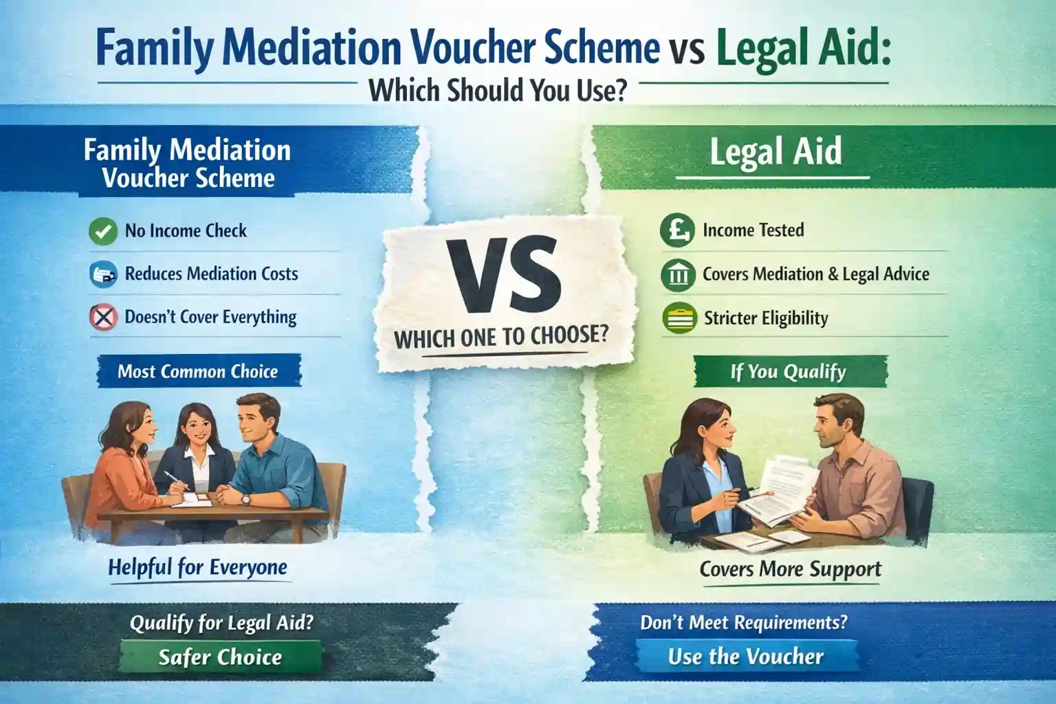 Family Mediation Voucher Scheme vs Legal Aid: Which Should You Use Hartlepool?