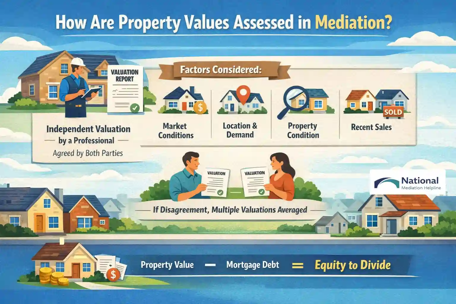 How Are Property Values Assessed in Mediation Hartlepool?