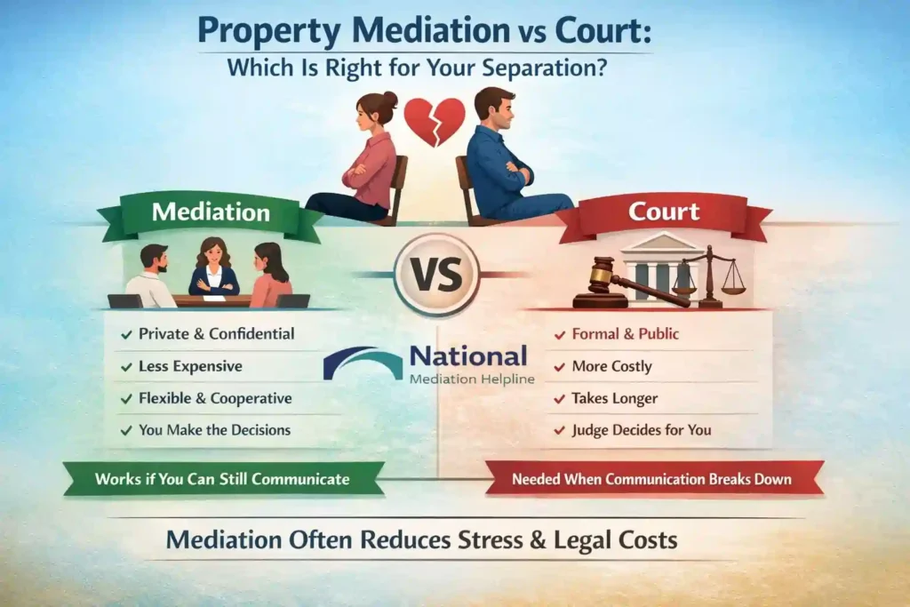 Property Mediation vs Court: Which Is Right for Your Separation Hartlepool?