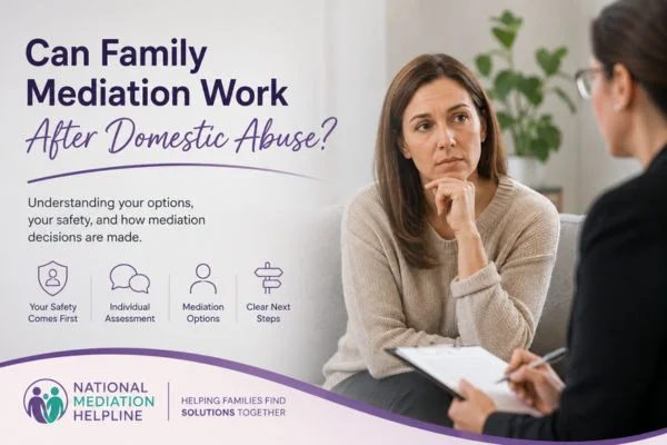 Can Family Mediation Hartlepool Work After Domestic Abuse?